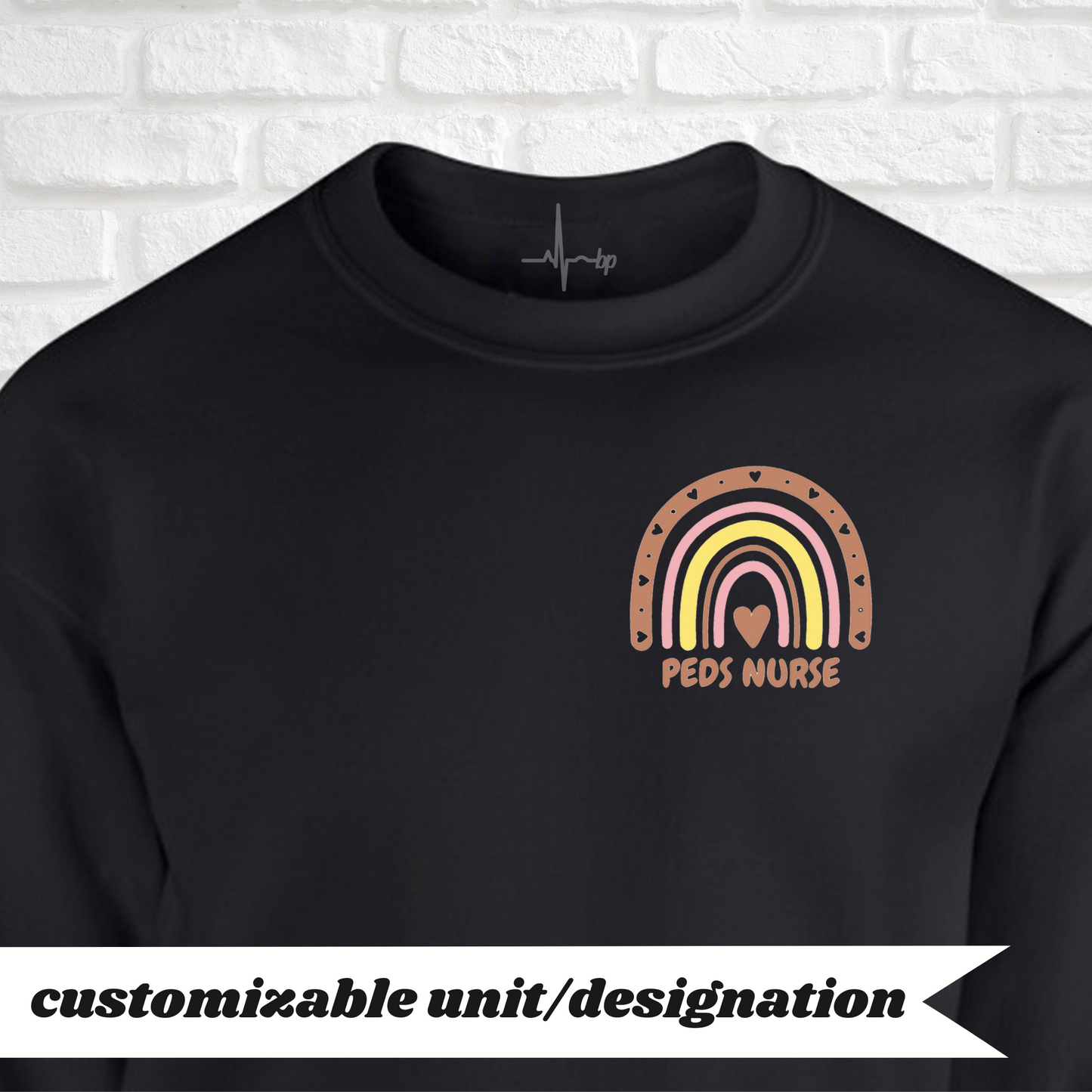 rainbow crewneck