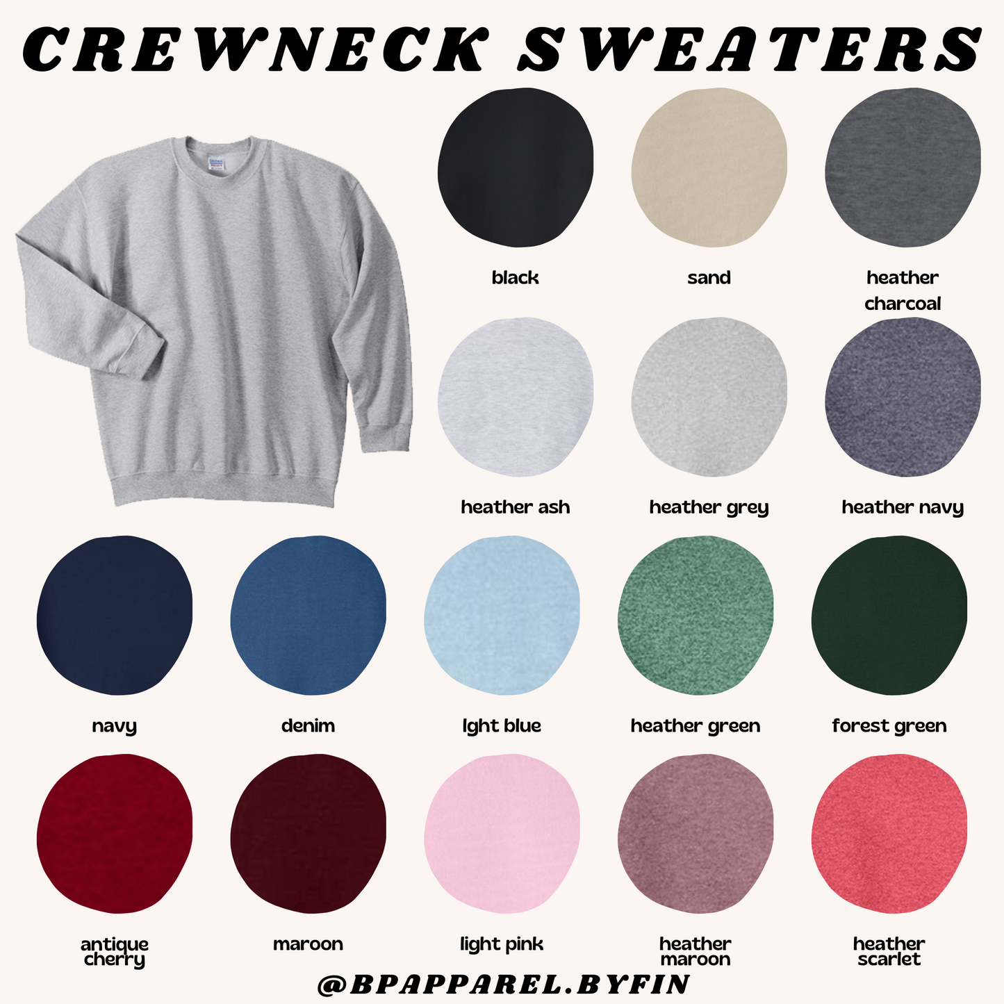 beautiful day crewneck